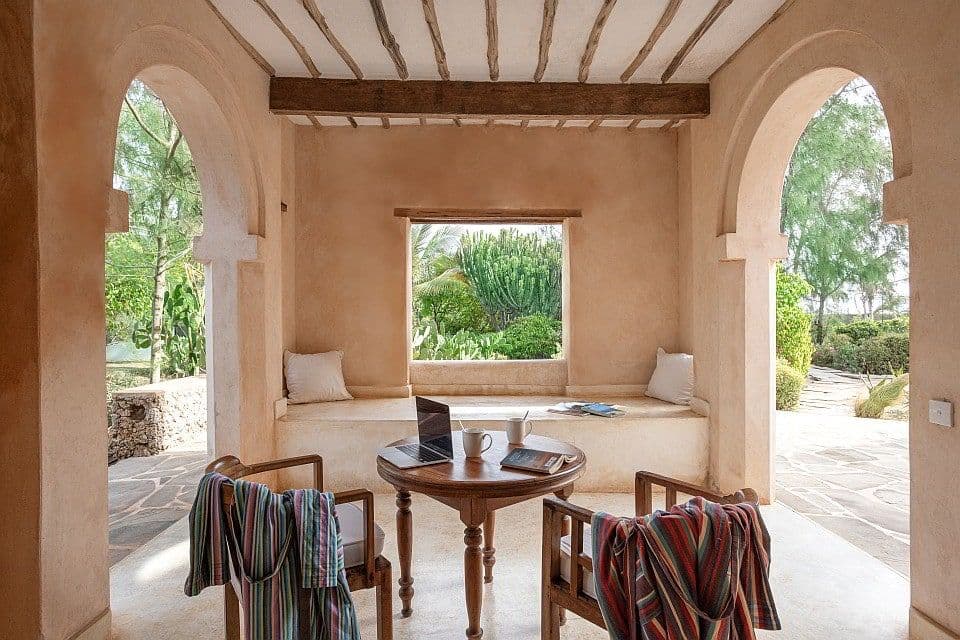 The charming Lonno lodge Watamu, known for its stunning Swahili architecture, Ocean views, Peaceful environment and Incredible service