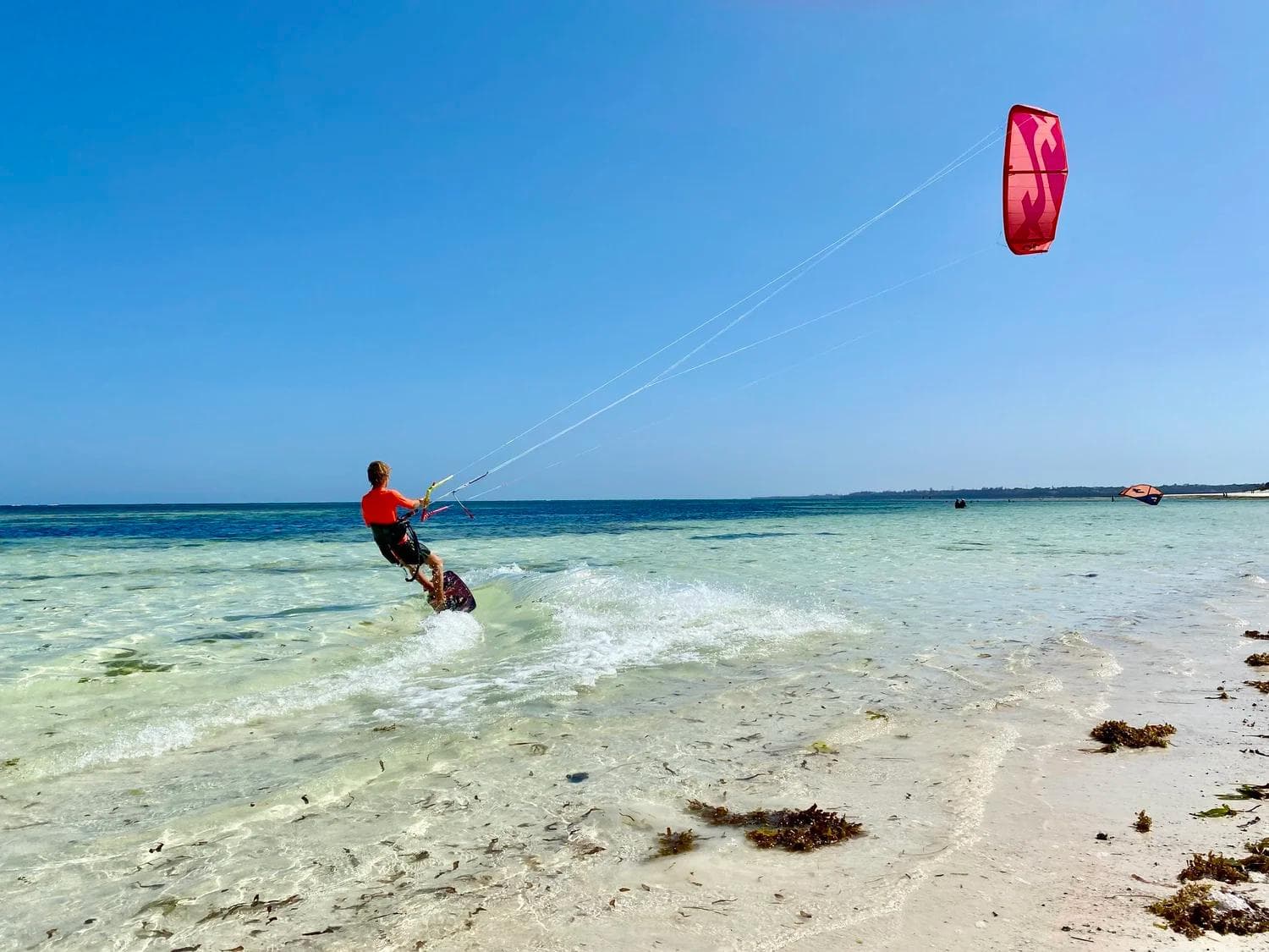 Kitesurfing in Kilifi